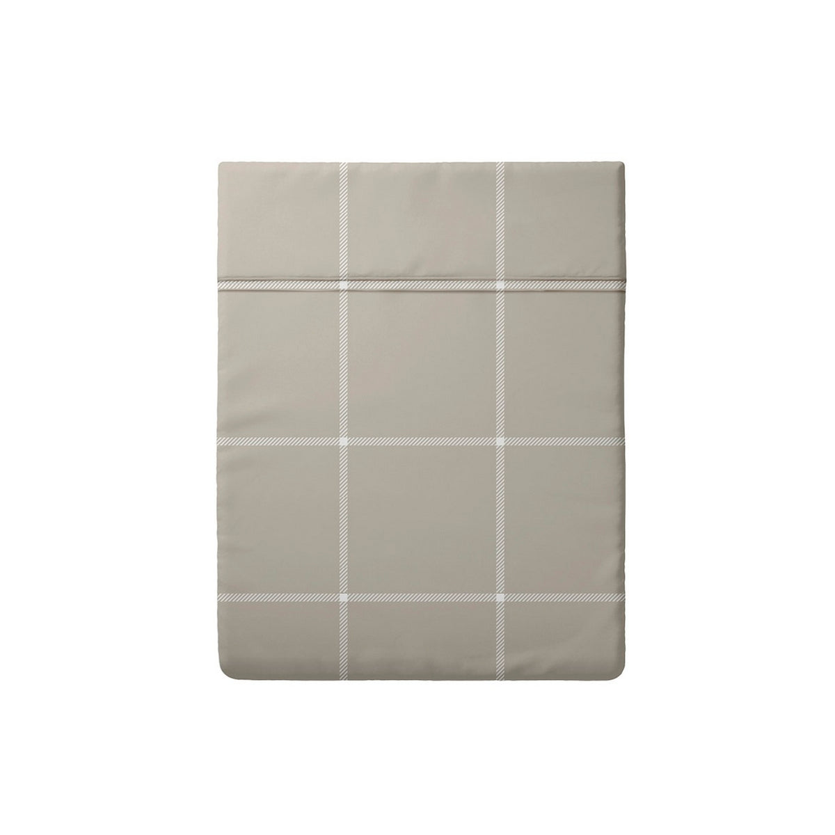 Cotton Sateen Flat Sheet - Arthur Taupe