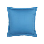 Funda de Almohada de Satén de Algodón - Lisa 1 Azul Baratta 05