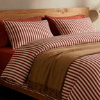 Taie D'Oreiller Satin De Coton - Tyra Rouge