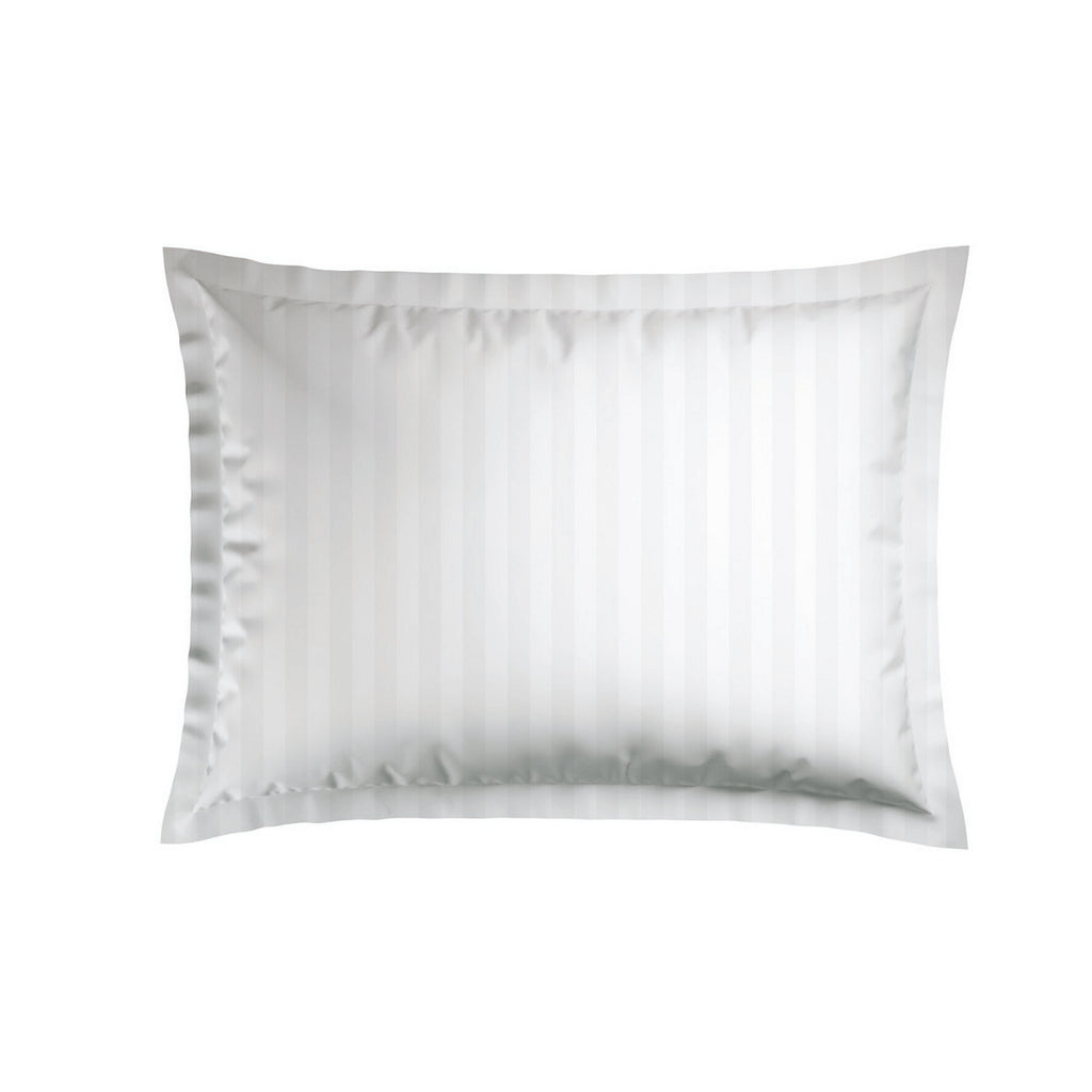 Set de 2 Fundas de Almohada de Satén de Algodón - Paisley Topo