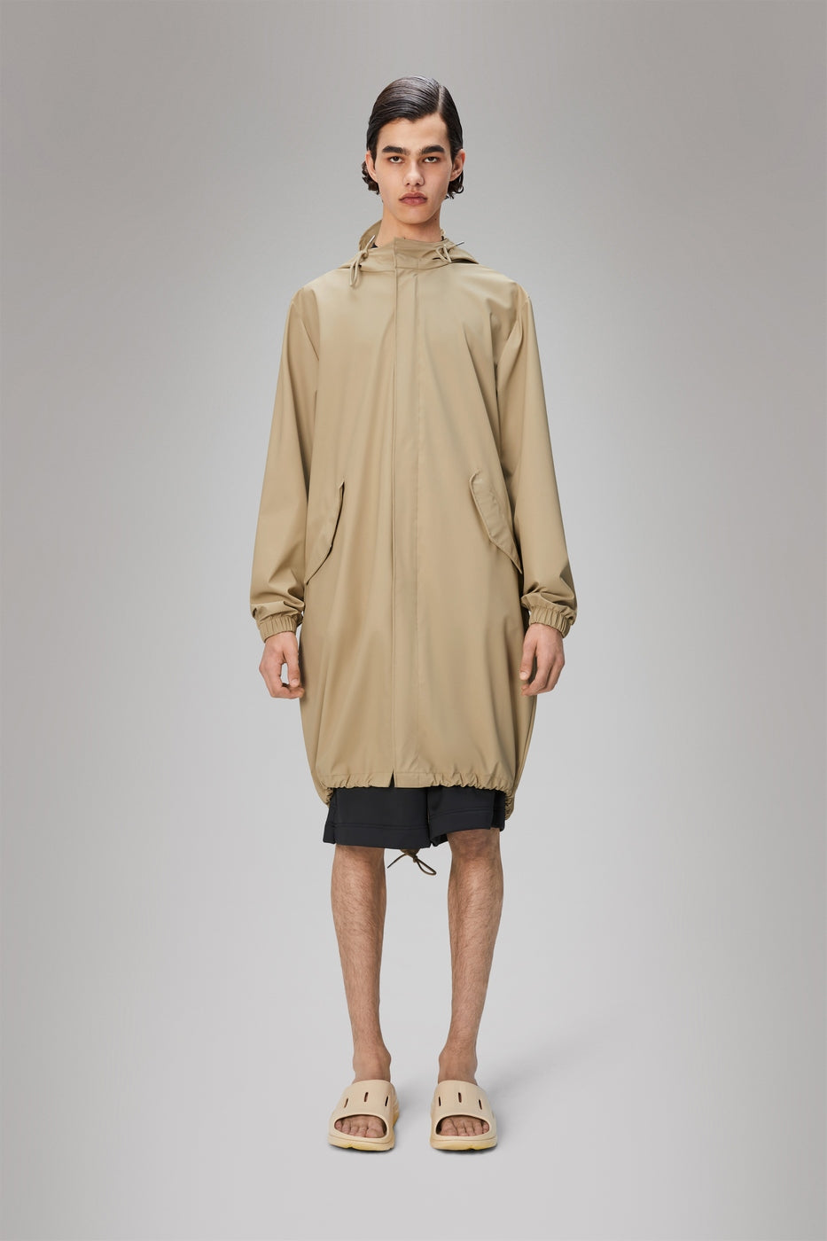 Fishtail Parka Jacket W3 - Sand - Unisex