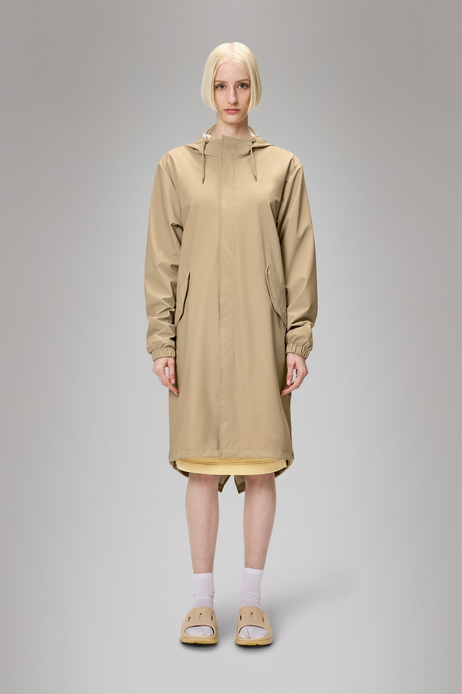 Fishtail Parka Jacket W3 - Sand - Unisex