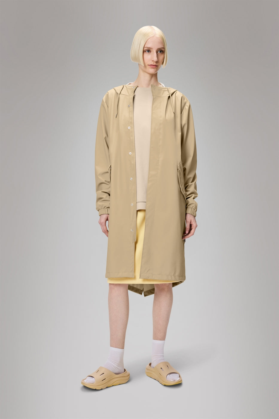 Fishtail Parka Jacket W3 - Sand - Unisex