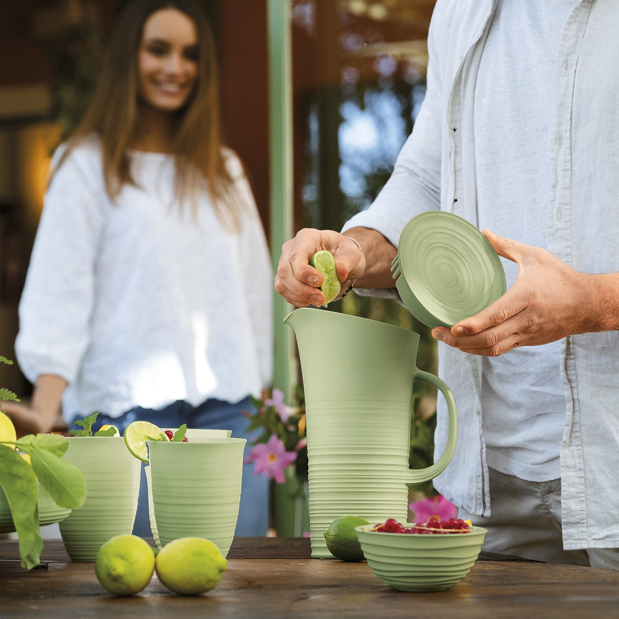 Carafe With Lid - Tierra