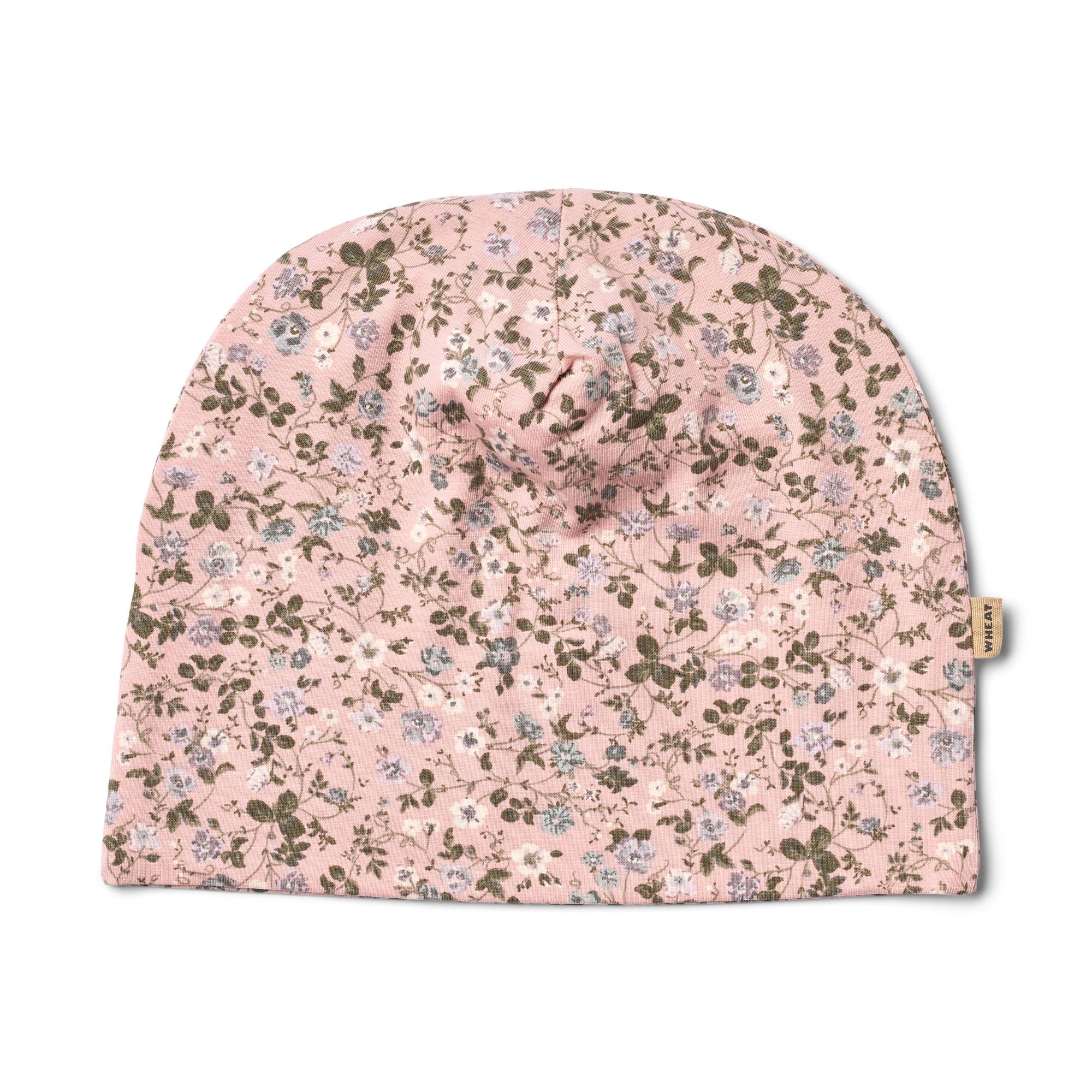 2 Aidan Soft Hats - Rose Powder Flowers - Kids