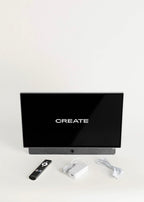 Move Studio TV - 24" Portable Smart Television with Battery and Anti-Glare Screen