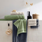 Set de 2 toallas - Marfil - Vague