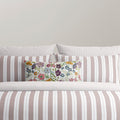 Set De 2 Fundas De Almohada De Raso De Algodón - Rosa Palo - Noémie