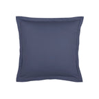 Set di 2 Federe in Raso di Cotone - Blu 06 - Tinta Unita 1 Baratta