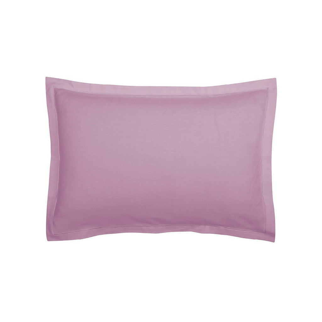 Set De 2 Fundas De Almohada Satén De Algodón - Rosa 03 - Liso 1 Baratta