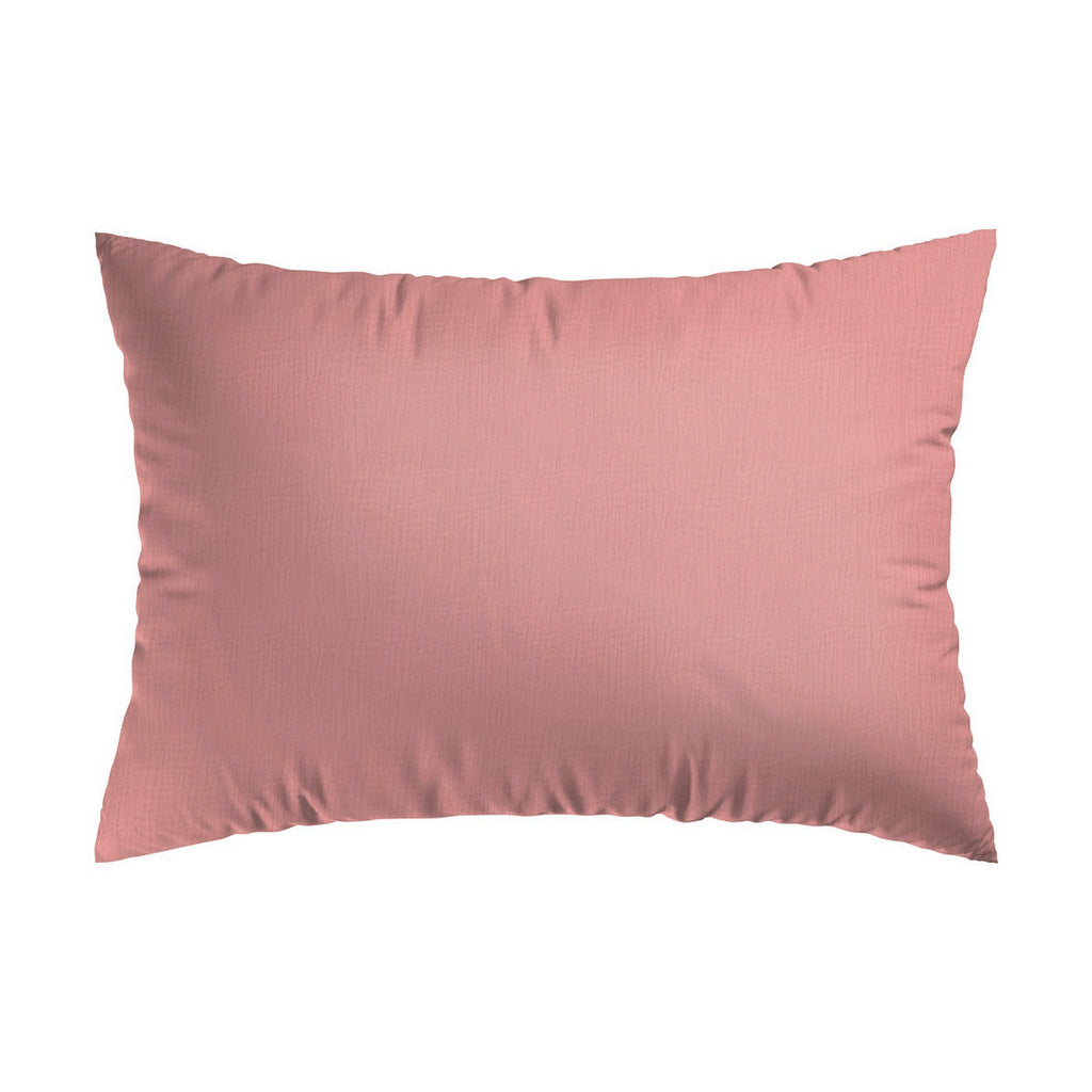 Federa in garza di cotone - Rosa 06 - Tinta unita