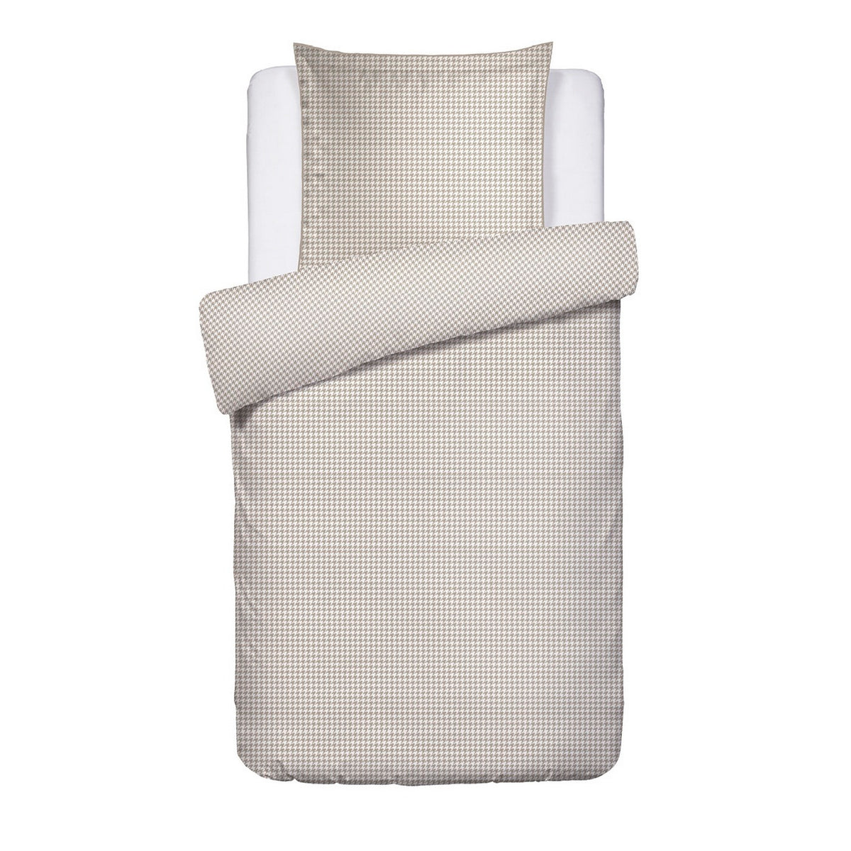 Funda Nórdica + Fundas De Almohada Satén De Algodón - Topo - Crochet Graphique