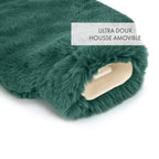 Bolsa De Agua Caliente Con Funda - Verde - Liso
