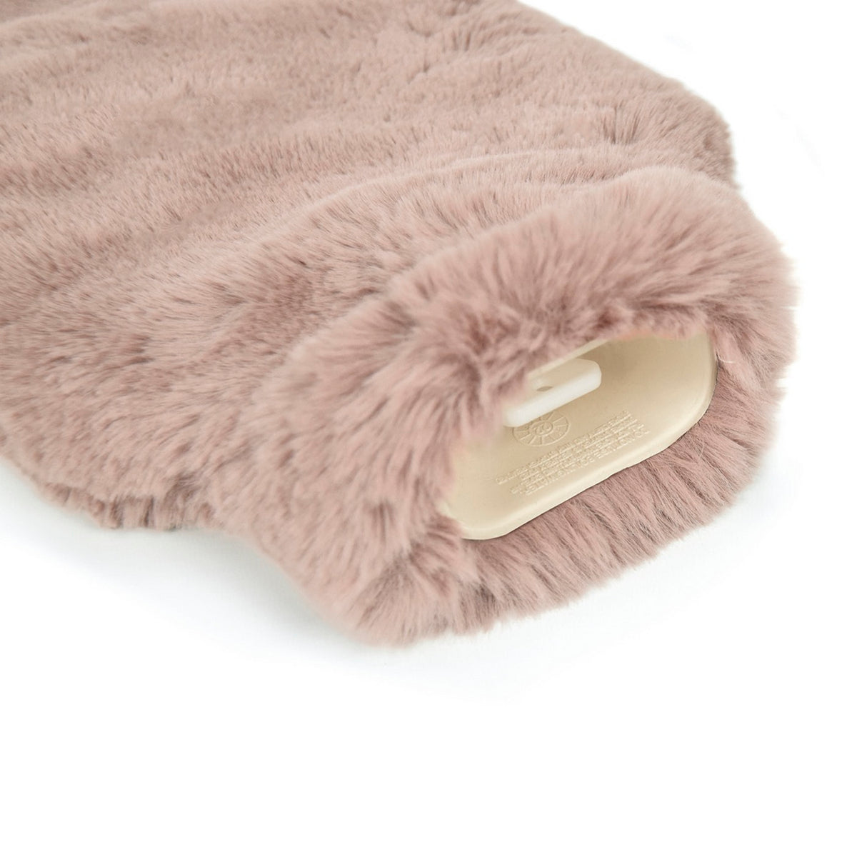 Bolsa De Agua Caliente Con Funda - Rosa Claro - Liso