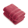 Set di 2 Asciugamani - Rosa Blush - Onda