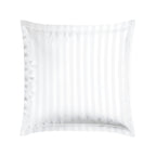 Juego De 2 Fundas De Almohada Satén De Algodón - Blanco - Petit Chêne