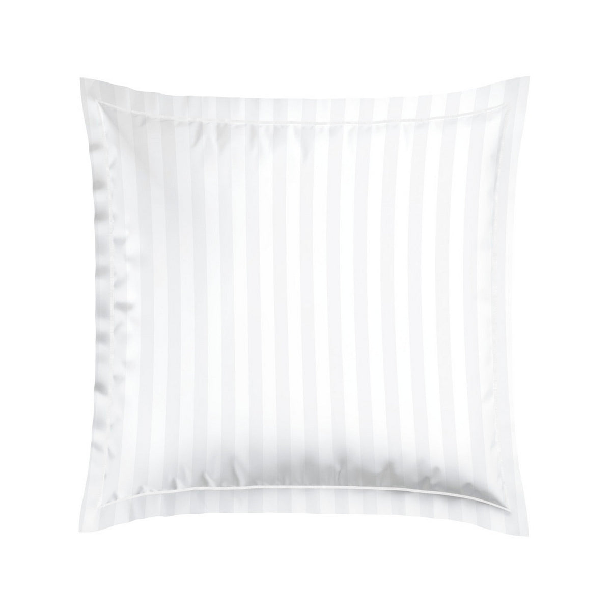 Juego De 2 Fundas De Almohada Satén De Algodón - Blanco - Petit Chêne
