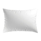 Juego De 2 Fundas De Almohada De Satén De Algodón - Blanco - Liso
