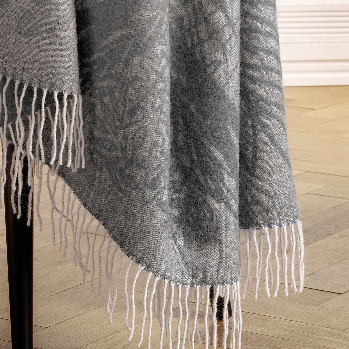Plaid Tejido - Gris - Illusion Tropicale