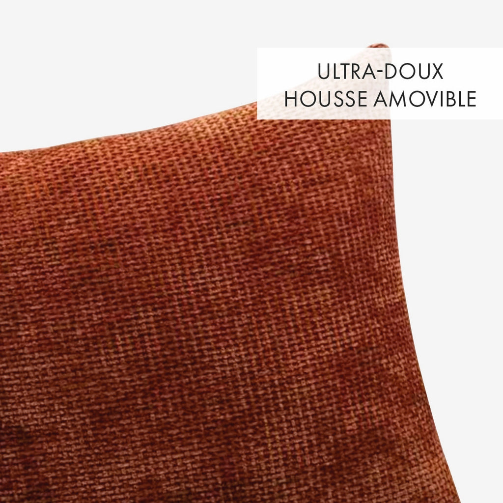 Copricuscino - Rosso Sequoia - Alenia