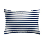 Set di 2 federe in raso di cotone - Blu - Léna