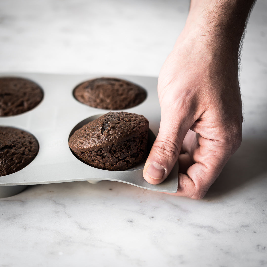 Muffin Elastomoule Silicone Foam Tray