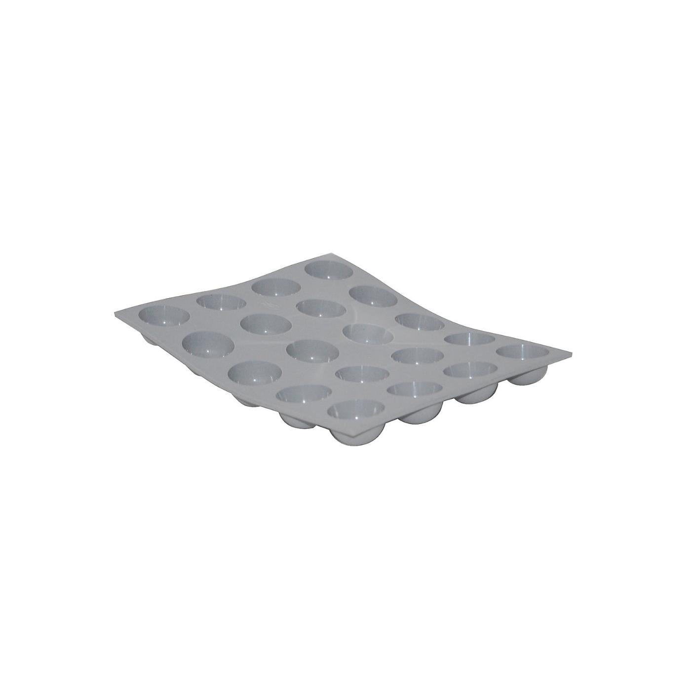 Elastomoule Mini Half-Sphere Tray in Silicone Foam