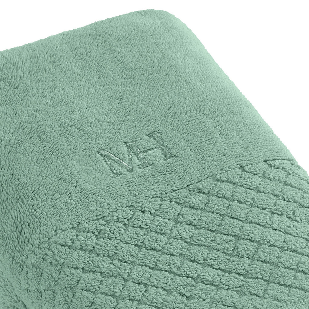Eden - Set Of 2 Towels - Bottle Green