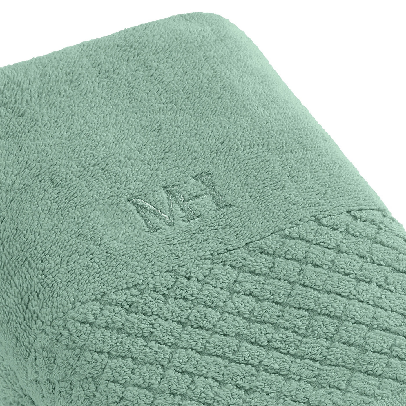 Eden - Set Of 2 Towels - Bottle Green