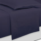 Plain - Sheet Set - Cotton Sateen - Blue 04