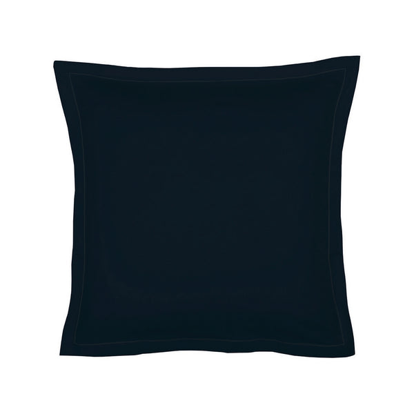 Uni - Taie D'Oreiller - Satin De Coton - Blue 11