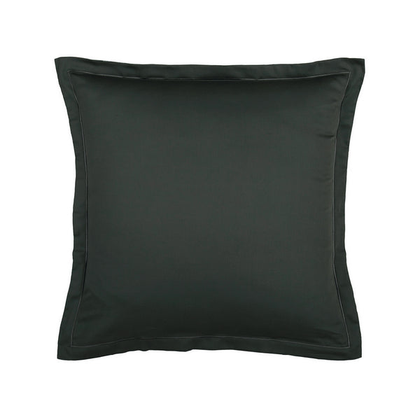 Uni - Taie D'Oreiller - Satin De Coton - Gris 03