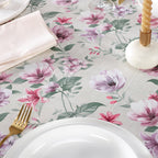 Eclosion De Fleurs - Nappe - Gris