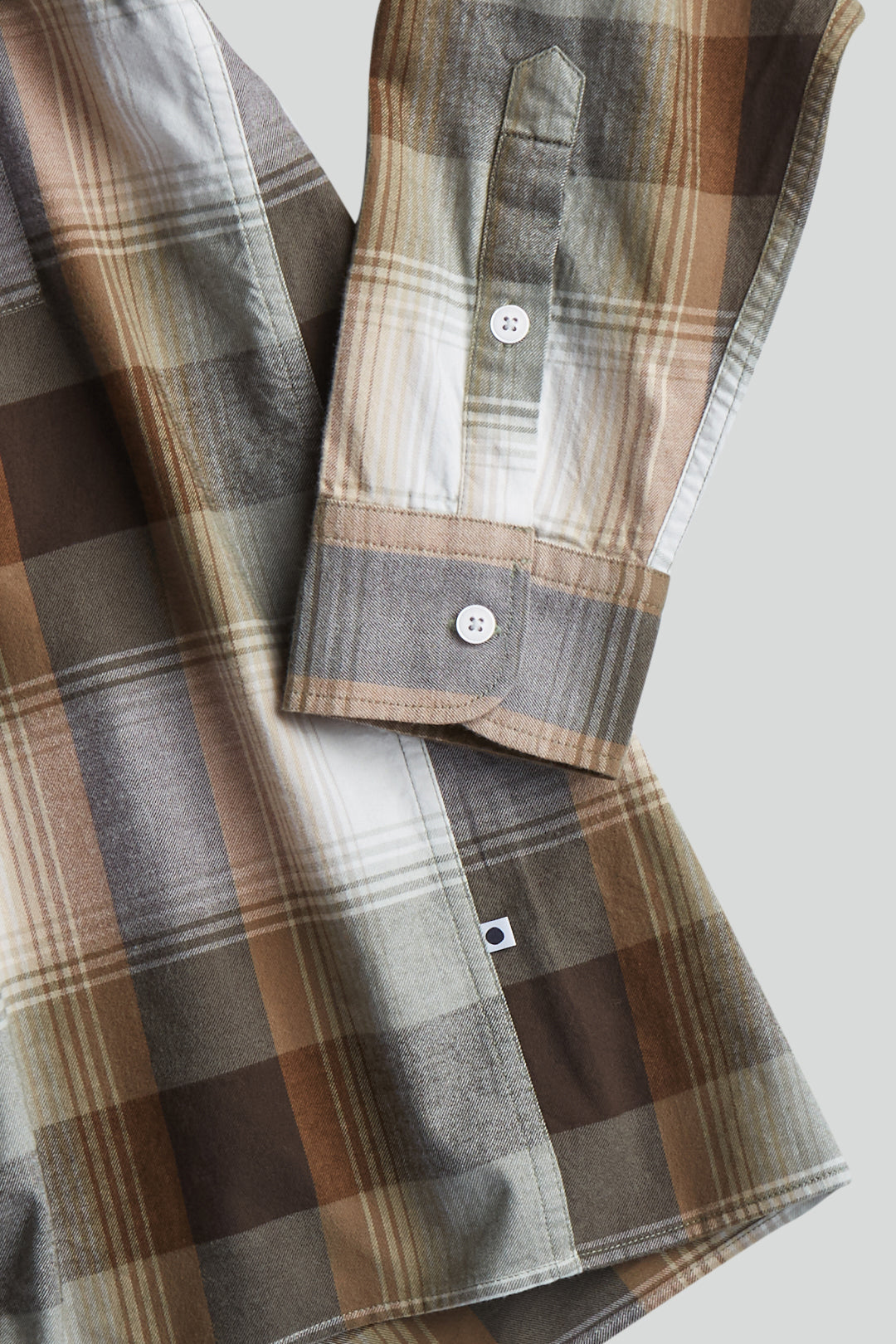 Julio Overshirt - Khaki Stripe