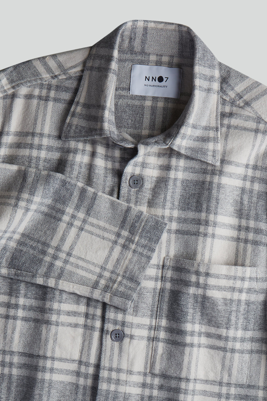 Frode Overshirt - Grey Check