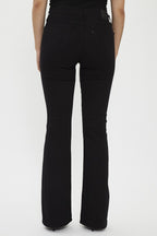 Levi'S 725 Flared Jeans Black Size W29L34 | Wide Pants Outlet | Women | Black