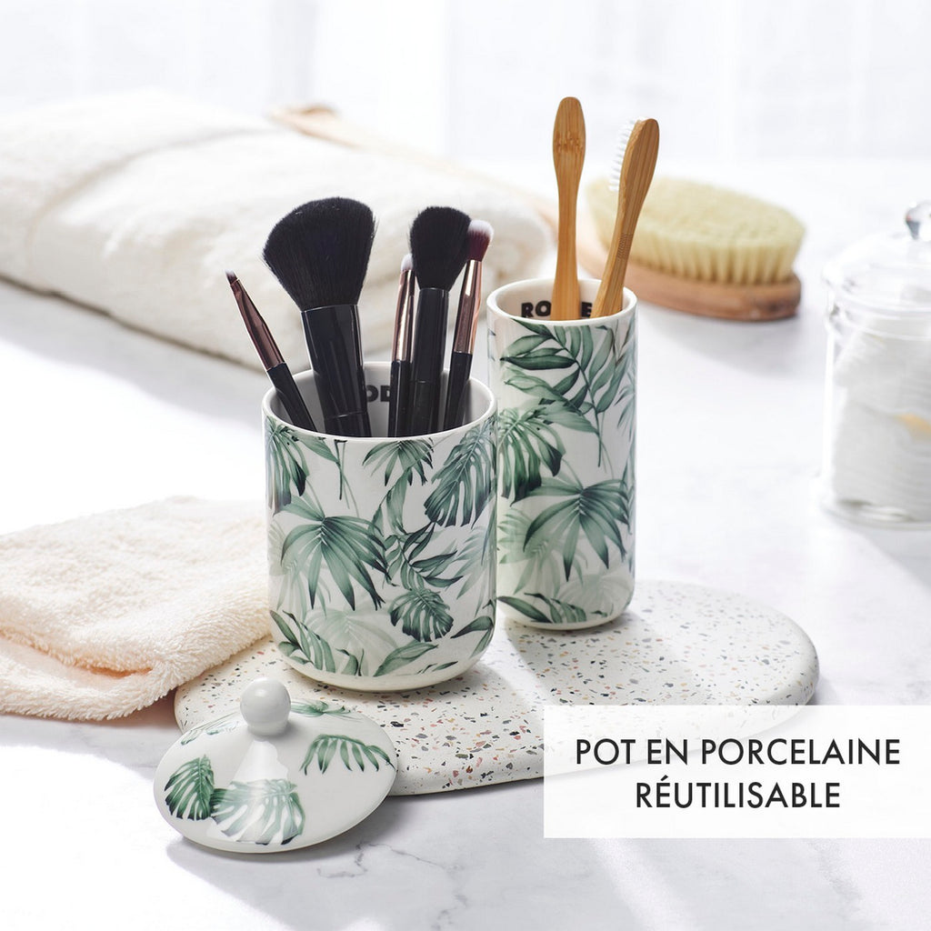 Candela Profumata In Vaso Di Porcellana - Gelsomino & Ylang - Jungle