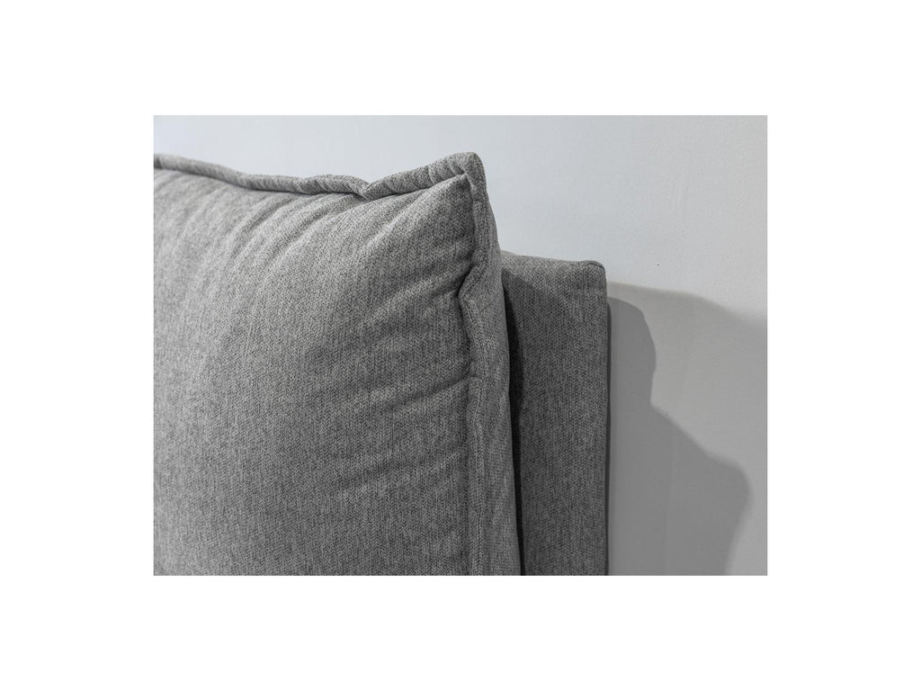 Garance - Ottoman Bed with Pillow-Effect Headboard