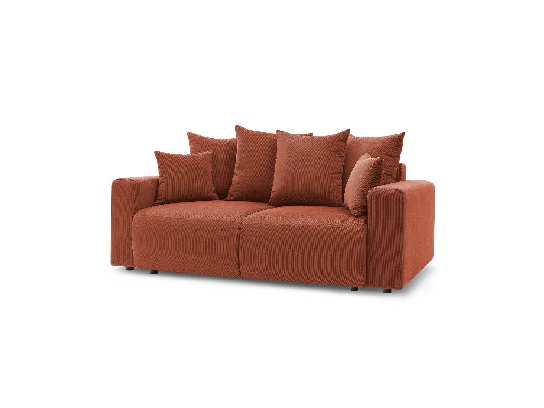 Envy - Fixed 2-Seater Straight Sofa - Corduroy