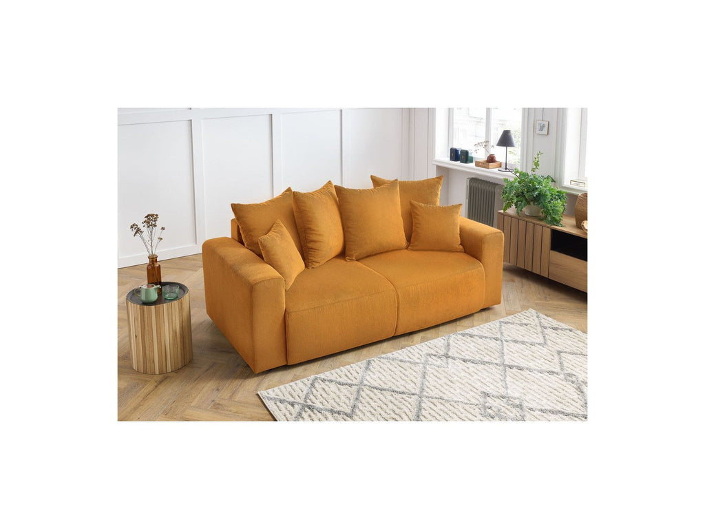 Envy - Fixed 2-Seater Straight Sofa - Corduroy