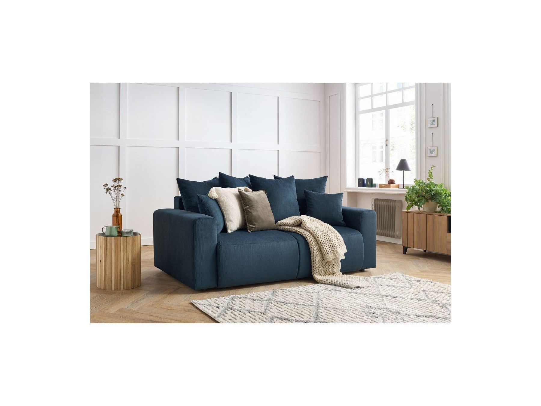 Envy - Fixed 2-Seater Straight Sofa - Corduroy