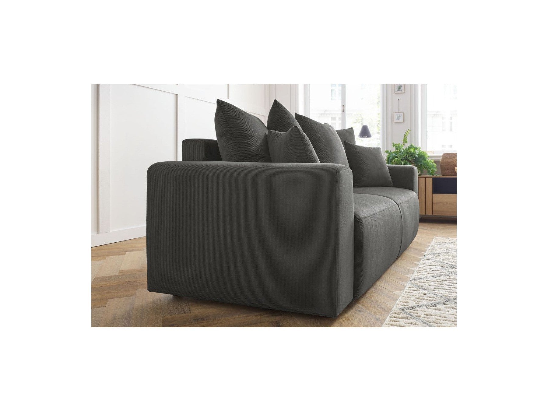 Envy - Fixed 2-Seater Straight Sofa - Corduroy