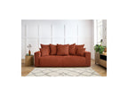 Envy - Fixed Straight 3-Seater Sofa - Corduroy