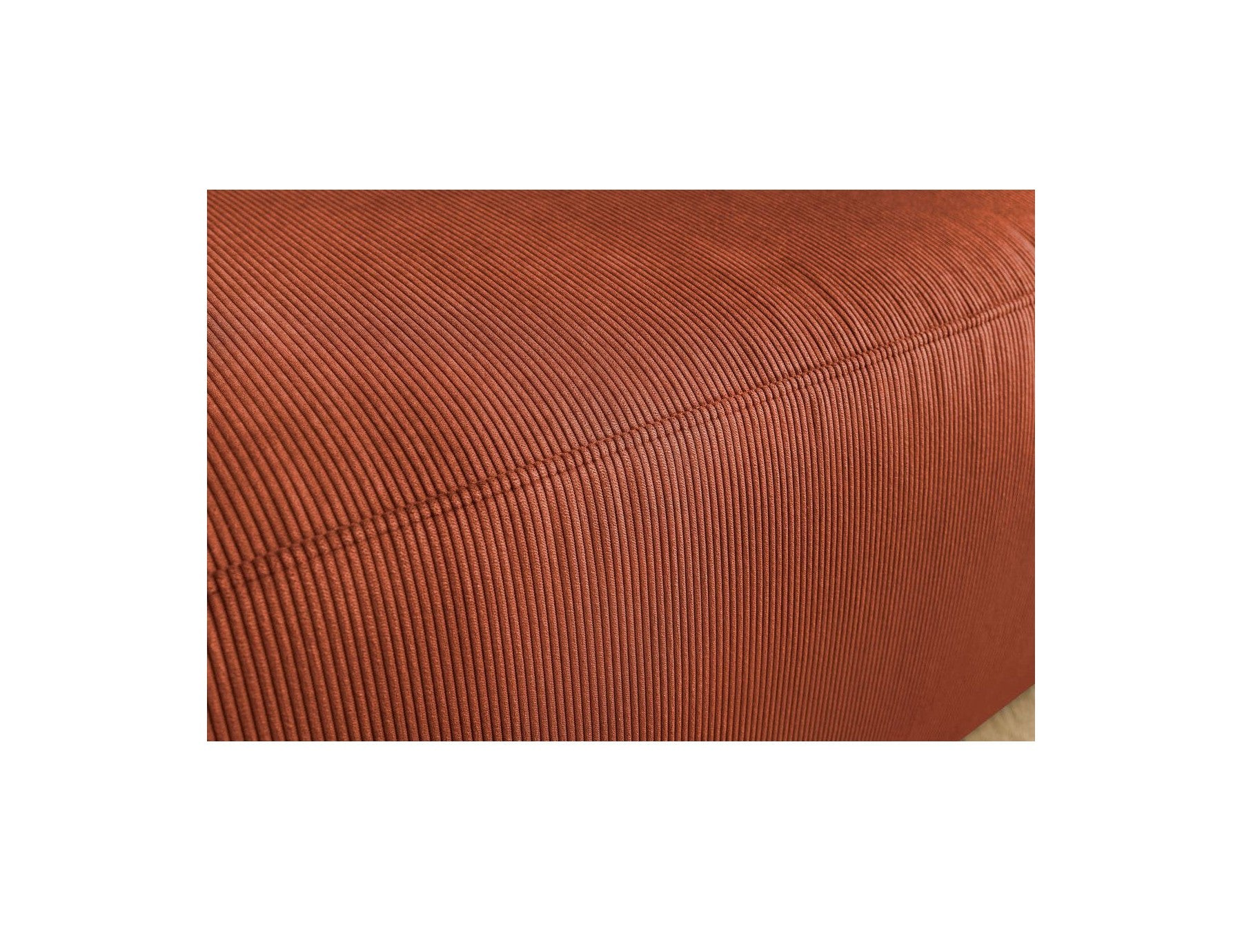 Envy - Fixed Straight 3-Seater Sofa - Corduroy