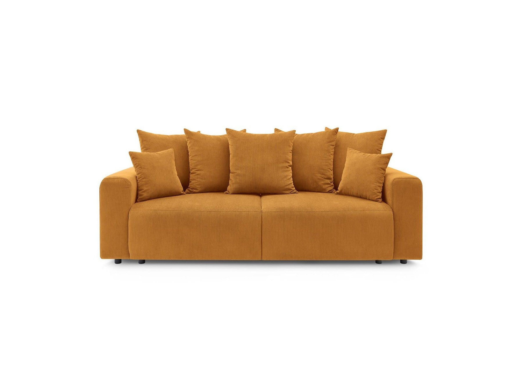 Envy - Fixed Straight 3-Seater Sofa - Corduroy
