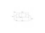 Envy - Fixed 2-Seater Straight Sofa - Corduroy
