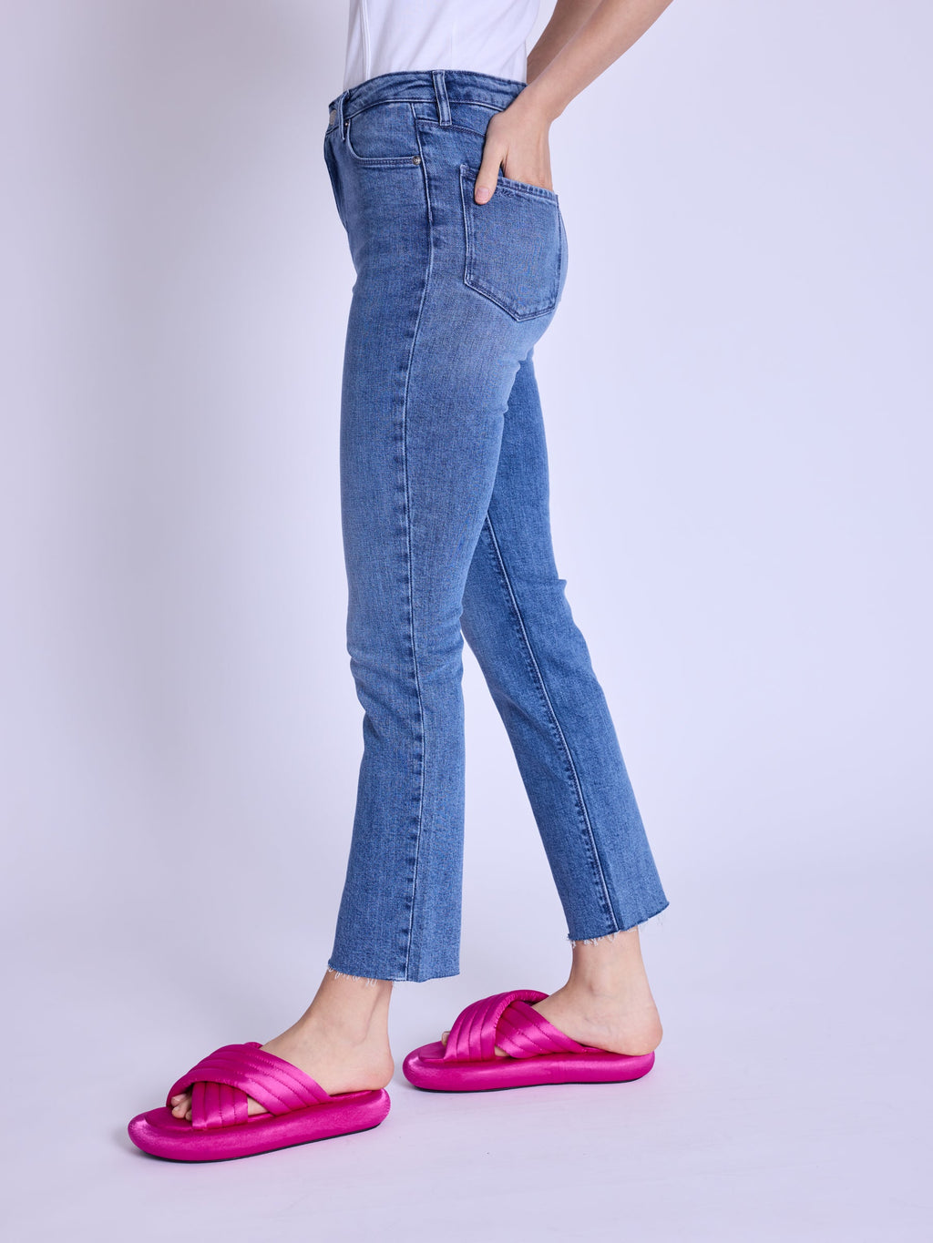 Berenice - Slim Jean - Medium-Blue-Denim