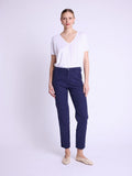 Plain Casual Pants - Navy
