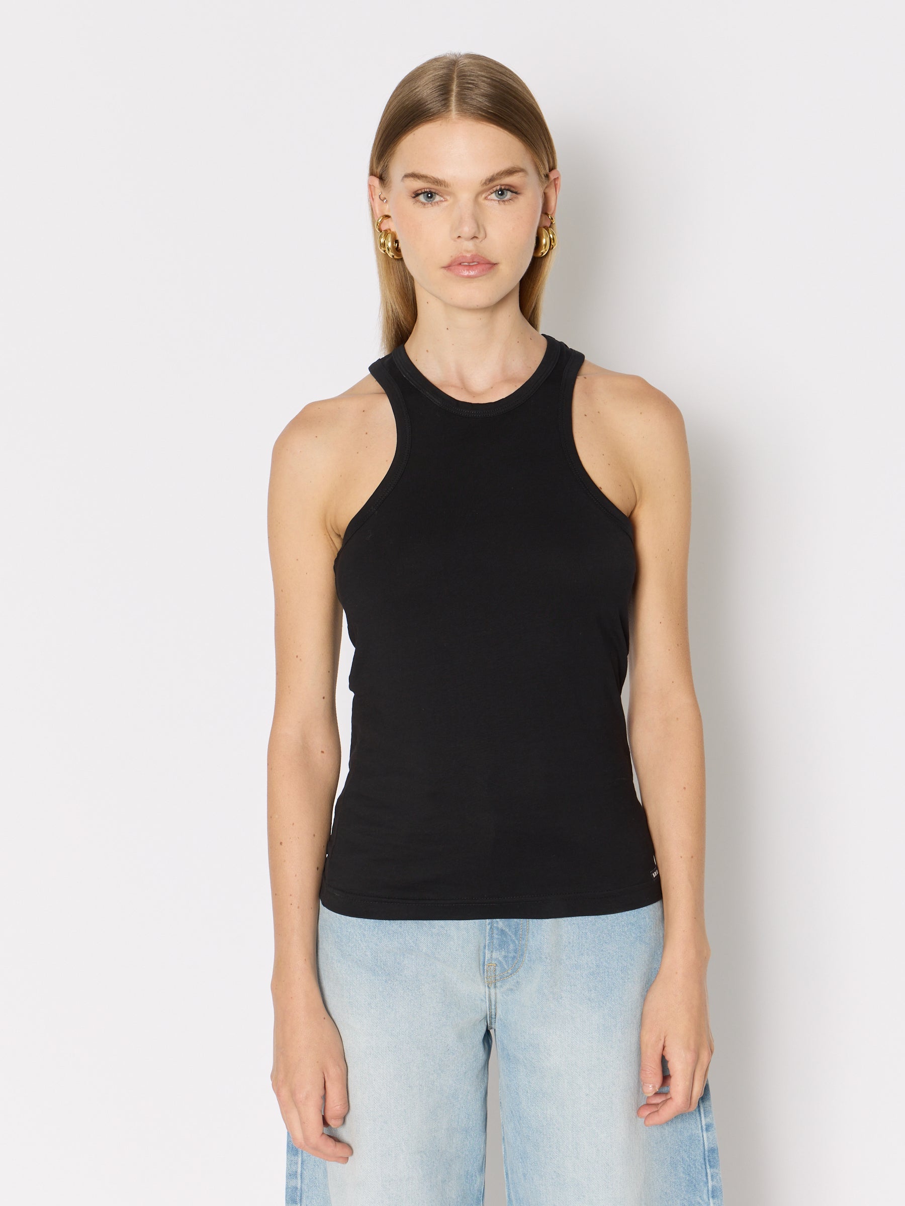 Debardeur Col Rd - Black