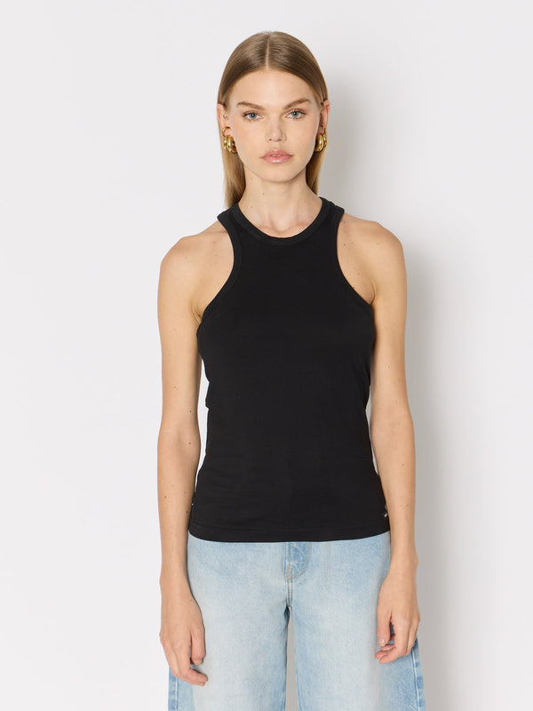 Berenice - Debardeur Col Rd - Black